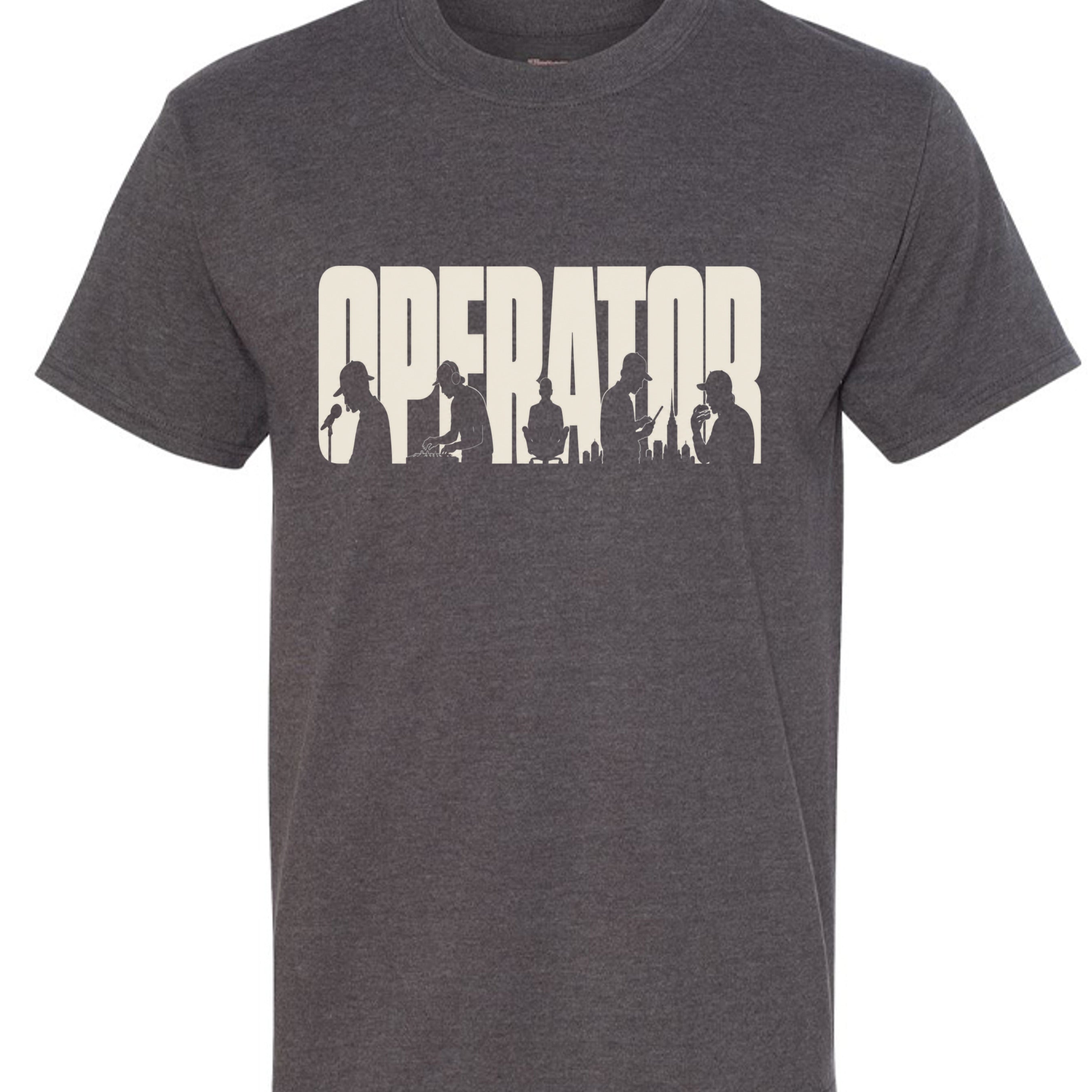 CHARCOAL HEATHER - 518T - FRONT