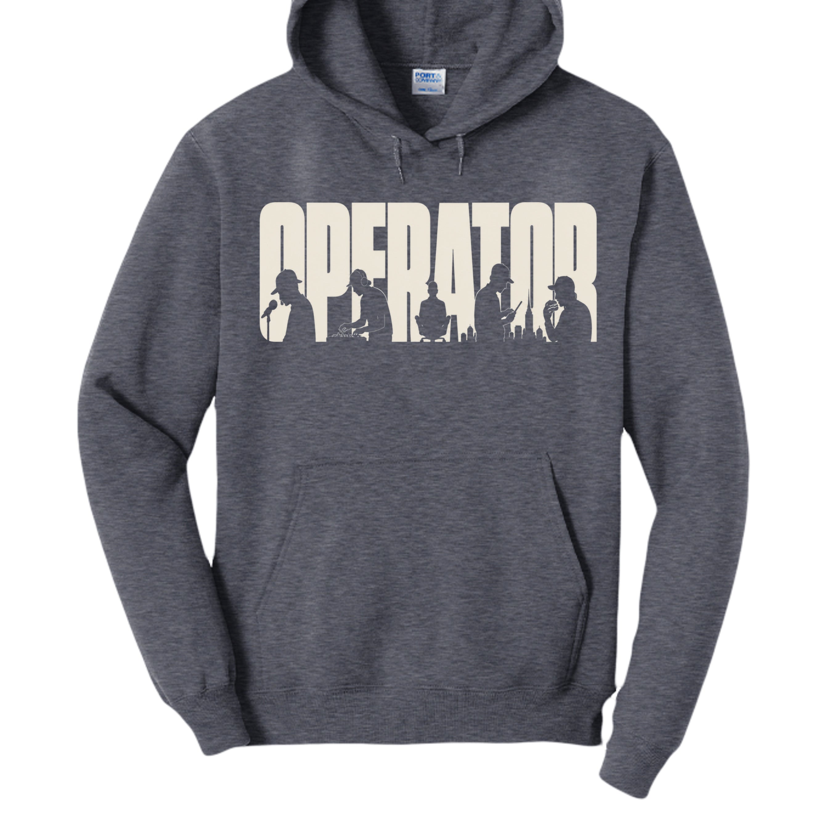 Heather Navy - PC78HT - FRONT