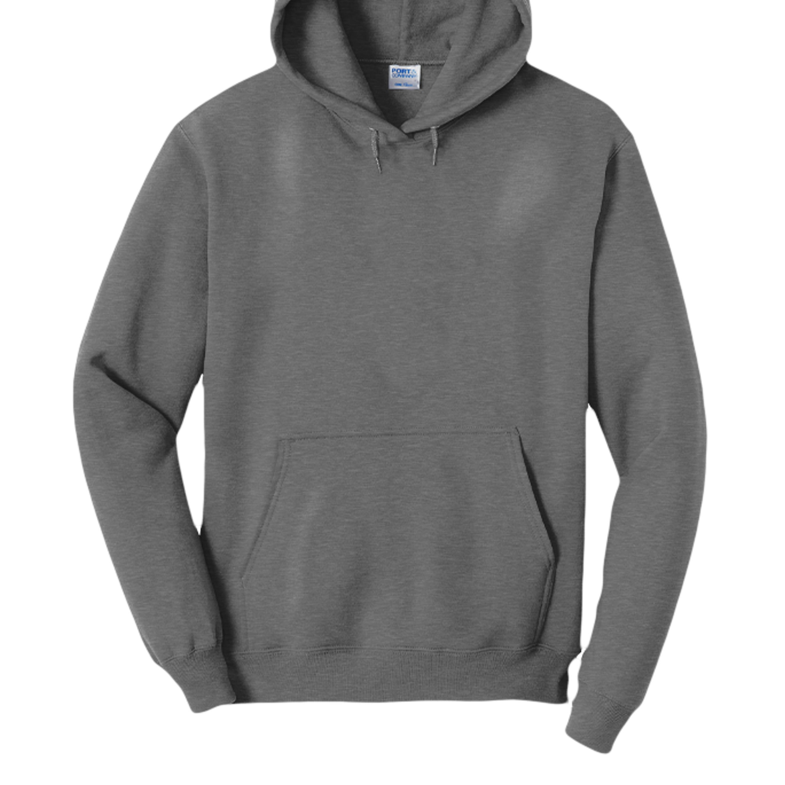 Dark Heather Grey - PC78HT - FRONT